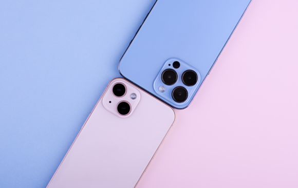 Genuine iPhones in Lusaka Zambia, including the iPhone 11 Pro and iPhone 11 Pro Max, displayed side by side to showcase their sleek design and dual-camera systems.